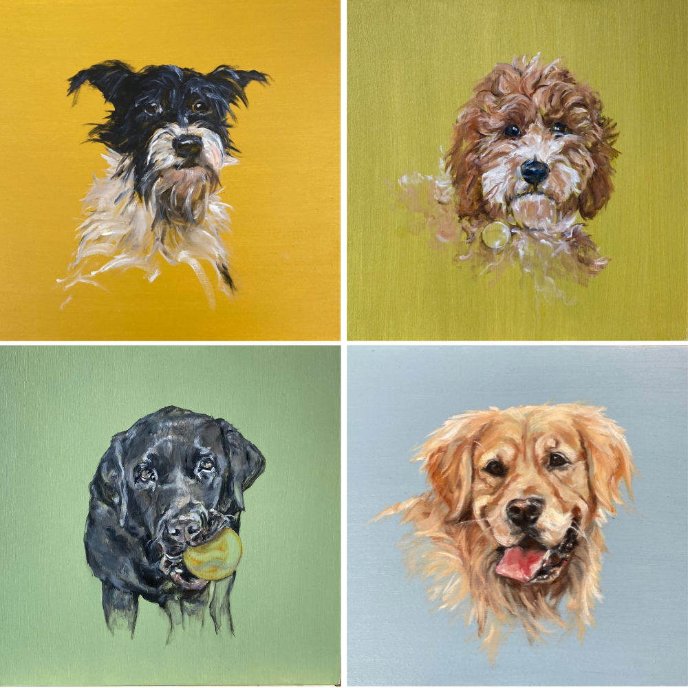 Alexis England mini pet portrait