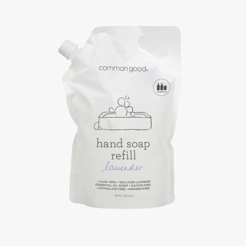 Common Good hand soap refill pouch