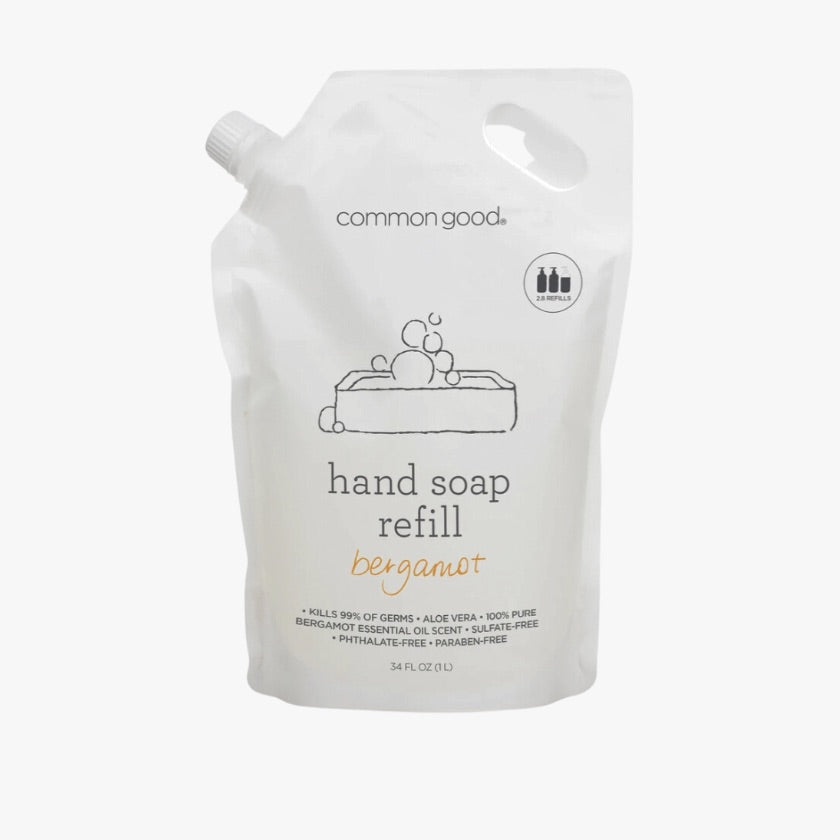 Common Good hand soap refill pouch