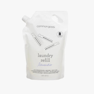 Common Good laundry soap refill pouch