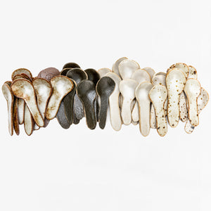 Paul Lowe tiny ceramic spoons
