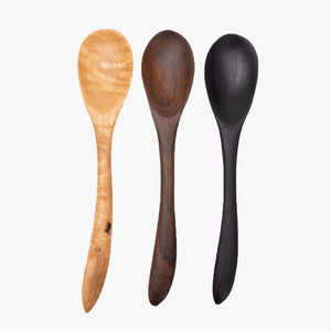 hand carved wood spoons