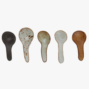 Paul Lowe tiny ceramic spoons