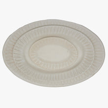 Load image into Gallery viewer, Judy Jackson fluted stoneware oval platter