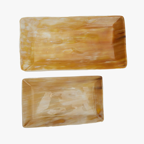 horn rectangular tray