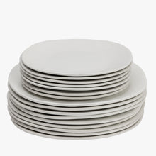 Load image into Gallery viewer, organic dinnerware, white