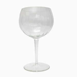 vintage balloon shaped wine glasses