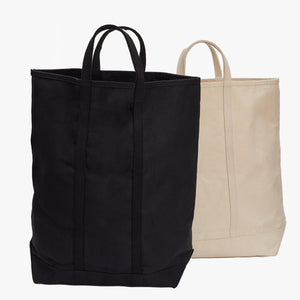 very tall canvas tote