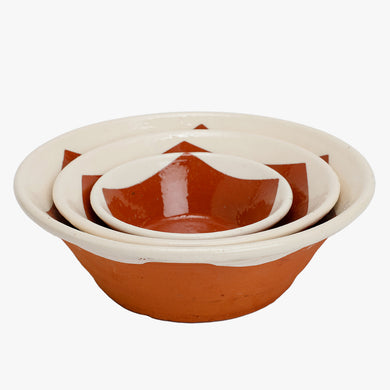 terrracota mixing bowls