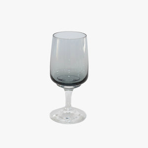 vintage grey glass cordial