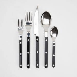 Sabre bistrot black 5 piece flatware