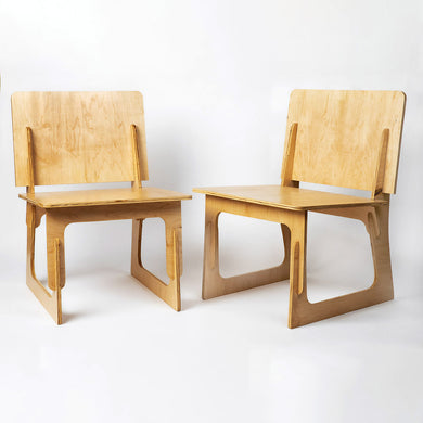 plywood interlock chair