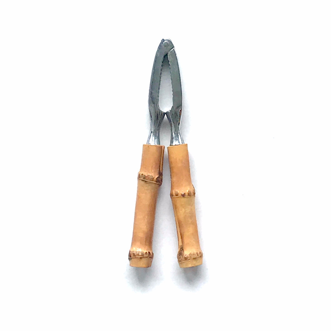 vintage bamboo nutcracker