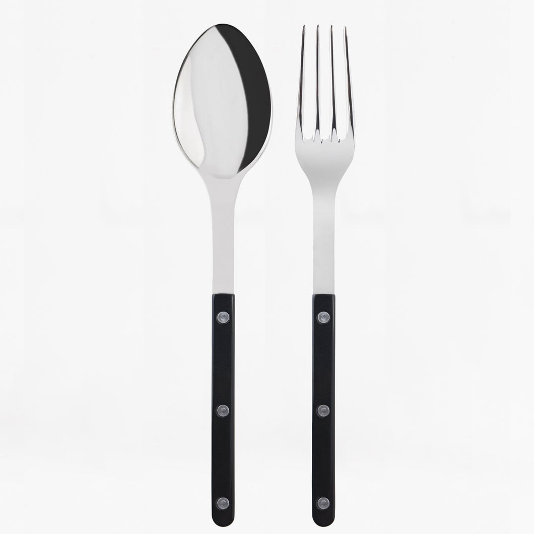 Sabre bistrot black 2 piece serving set