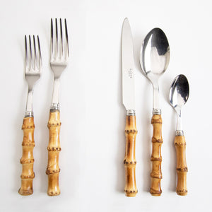 bamboo 5 piece place setting
