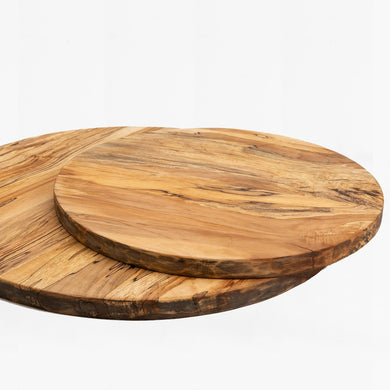 Spencer Peterman spalted maple wood round board
