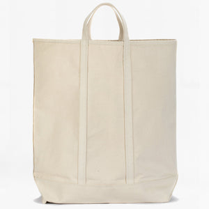 very tall canvas tote