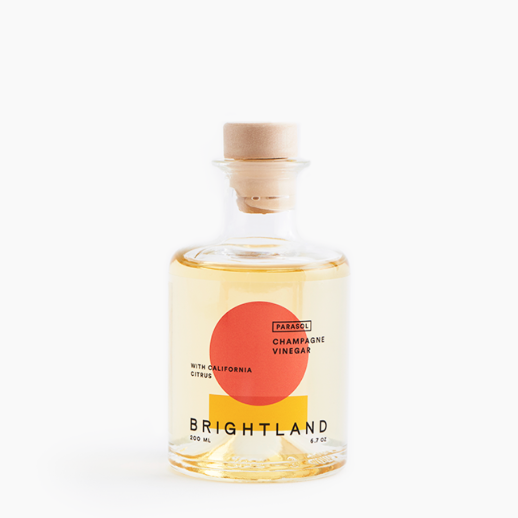 Brightland parasol champagne vinegar