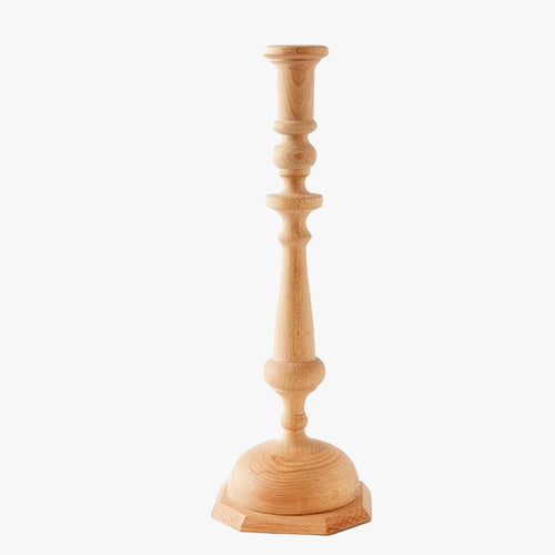 hand carved alter candlestick