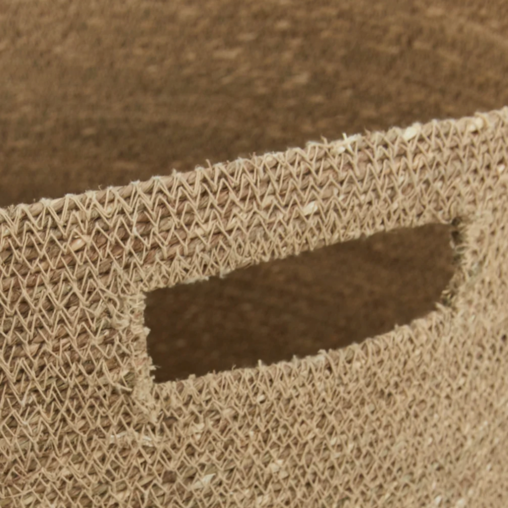 handwoven seagrass hamper – Milton Market