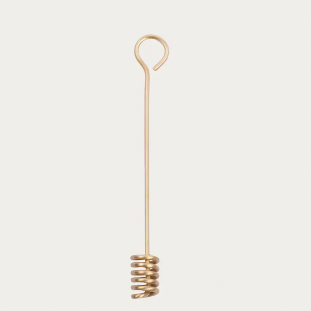 brass honey dipper