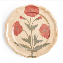 Load image into Gallery viewer, poppy melamine side plates, set of 4