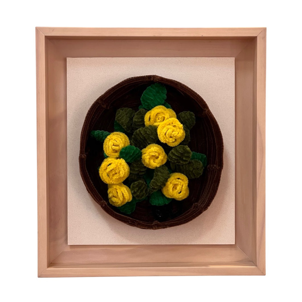 Greg Domres, 3D floral Yellow Rose