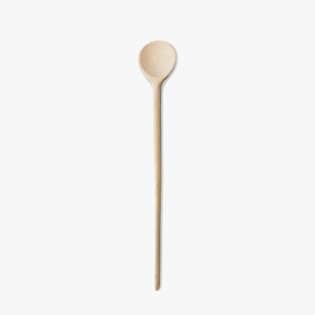 beechwood condiment spoon