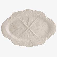 Load image into Gallery viewer, beige cabbage oval platter