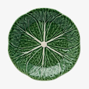 green cabbage dessert plate