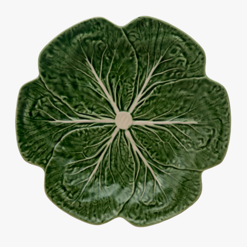 green cabbage dinner plate