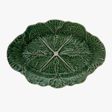 Load image into Gallery viewer, green cabbage oval platter