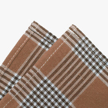 Load image into Gallery viewer, glen plaid cotton napkins