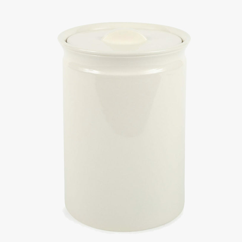 larder crocks, flour