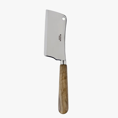 lavandou olive wood cheese cleaver