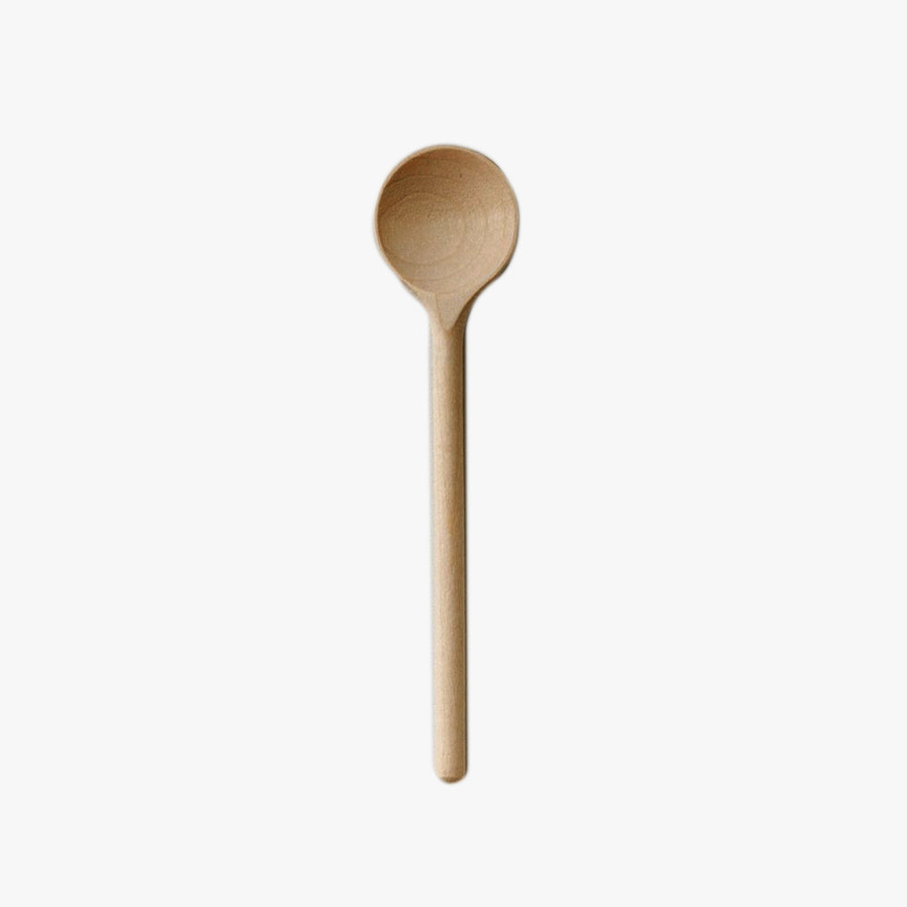 maple wood sauce spoon