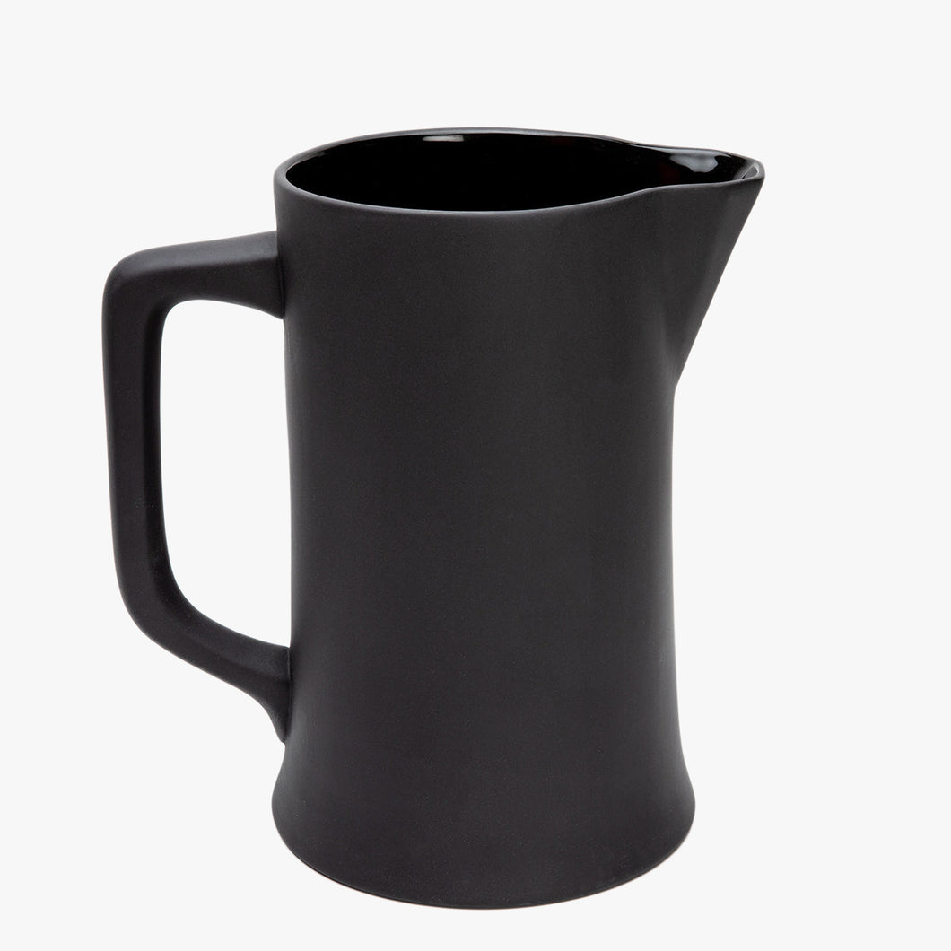 still life pitcher no. 1, matte black