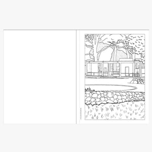 The Glass House Coloring Book
